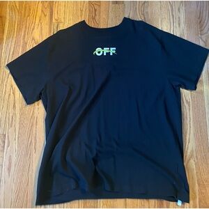 Off White Industrial Short Sleeve Tshirt